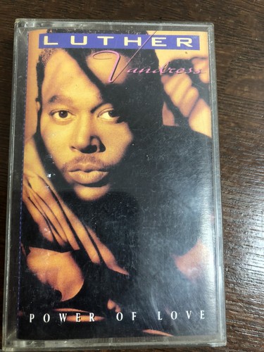 Luther Vandross Power of Love Cassette Epic 1991 - Picture 3 of 4