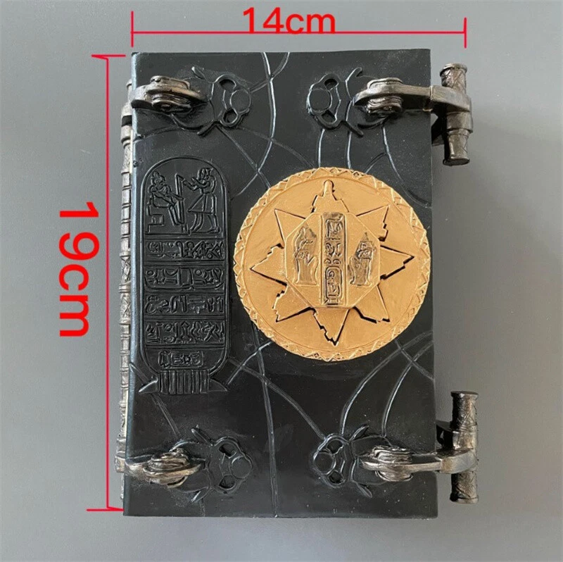 Book of The Dead The Mummy Prop with Key Can Be Opened Book Box Resin Replica - Image 4 of 4