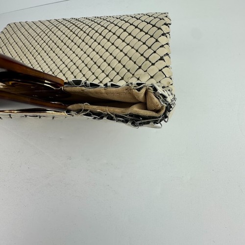 Vintage Whiting & Davis Metal Mesh Formal Evening Purse Bag - Picture 7 of 9