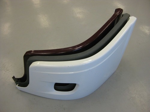 Used Freightliner Cascadia LH Front Bumper End - P/N  21-27300-000