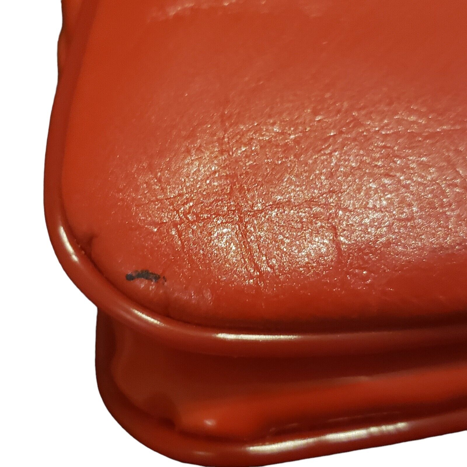 50s 60s Vtg Handbag Top Handle Expanding Purse Br… - image 5