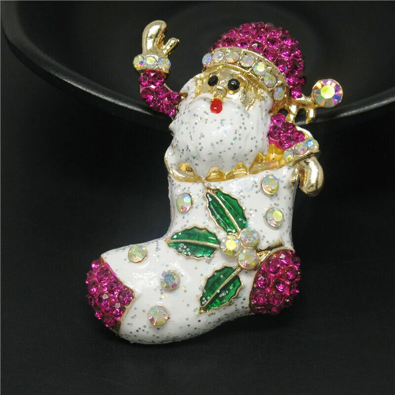 COLGANTE/BOLSO DE MANO BETSEY JOHNSON ZAFIRO CEREZA WAVING SANTA Foto 3 de 4