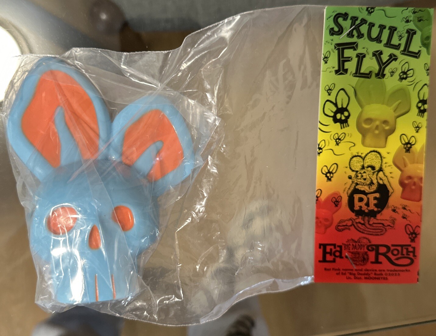 BLACKBOOK TOY Skull Fly ED BIG DADDY ROTH RAT FINK JAPANESE SOFUBI ...