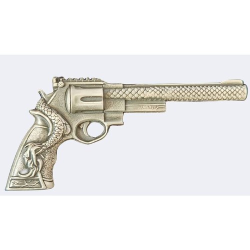 Dragon Revolver 2024 2 oz 2 Guards Silver Antique Finish Coin Box COA - Picture 2 of 2