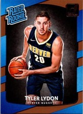 TYLER LYDON 2017-18 Donruss RC #177 ($0.75 MAX SHIPPING)1626