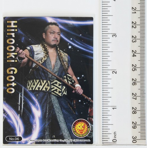 Hirooki Goto - New Japan Pro Wrestling + STARDOM Trading Card - Picture 2 of 3