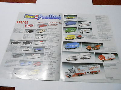 ミニカー REVELL 1988 ALL RIGHTS RESERV ED VINTAGE CATALOG #2336 - 1988 REVELL PRALINE DIECAST TOY CARS | eBay