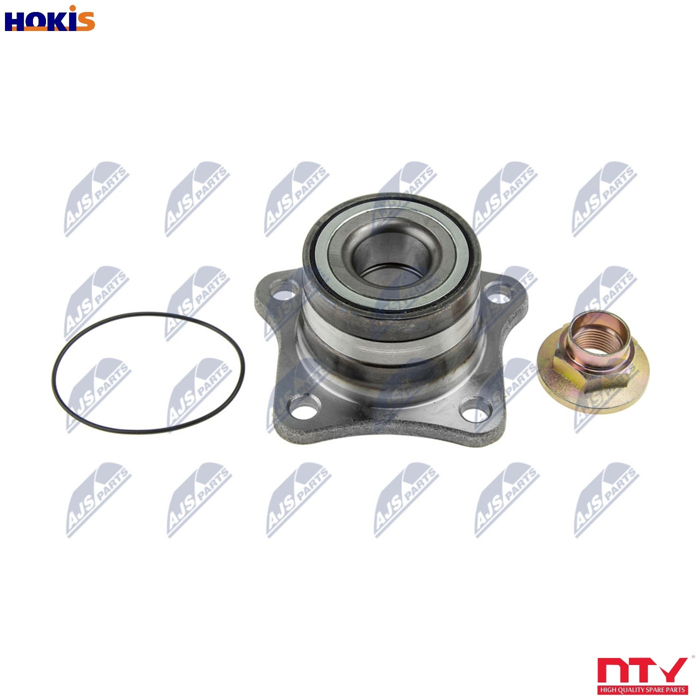 Wheel bearing Rear Axle KLT-TY-031 NTY for TOYOTA COROLLA COROLLA Compact - Image 11