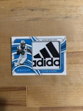 2024 Panini Impeccable Gloves Brand Logos Ja'Tavion Sanders #RHP-JSS #/15