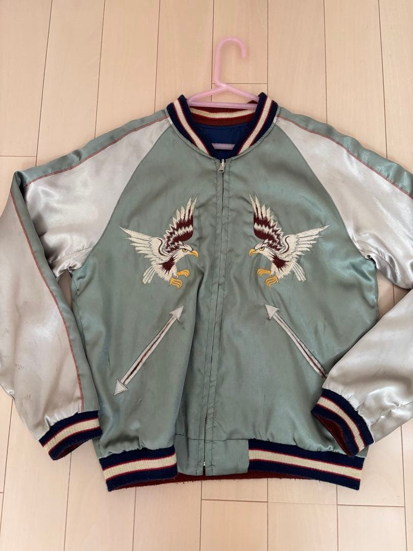 Flat Head Sukajan Bomber Jacket Japan Made Used Excellent Condition