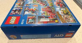 LEGO City 60110 Fire Station new Sealed- Retired Set Building Toy Small Creases