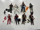GI Joe Classified lot of 8 Figures with accessories Storm Shadow