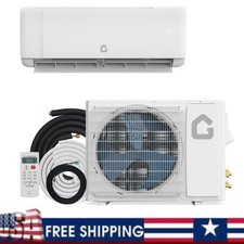 12000btu Mini Split Air Conditioner With Heat Pump 22 Seer2 Ductless Inverter Ac