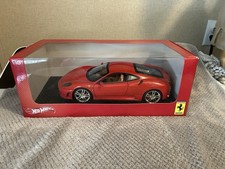 2005 1:18 Hot Wheels Ferrari F430 Diecast Red Car Unopened Box