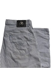 Versace Jeans Couture Men  s Pants Straight Striped 90  s Designer Size/32 RARE