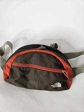 The North Face Crossbody Fanny Pack Brown Burnt Orange Hiking Lightweight Travel