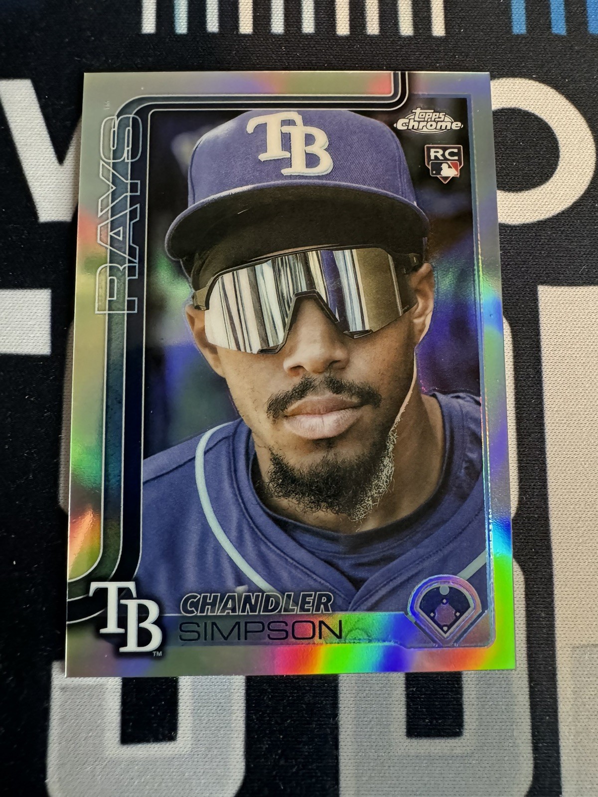2025 Topps Chrome Update Series - Chandler Simpson Image Variation USC179 Rays