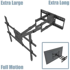 Extra Large Long Full Motion TV Wall Mount Bracket 60 65 70 80 84 95 110" Screen
