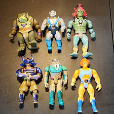 Vintage LJN ThunderCats, Orange Lion-O Variant Mixed Lot Action Figures.