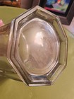 Old Heavy Glass Syrup Jar - Sea Breeze With Sailboat Decal — photo 5
