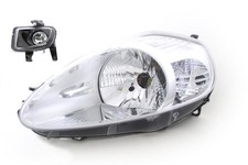 Scheinwerfer Halogen passend für Fiat Punto 199 07/ 2008 - H4 Li. Fahrer + Nebel