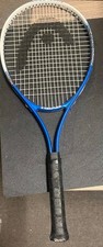 HEAD Titanium Nano Tennis Racket White and Blue 4 1/4-2