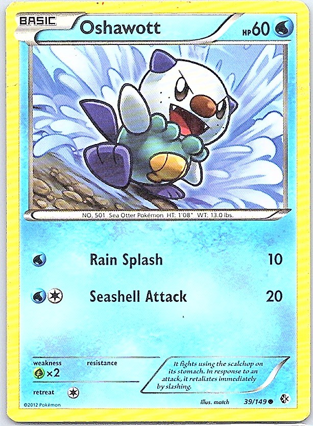 Boundaries Crossed #39/149 Oshawott