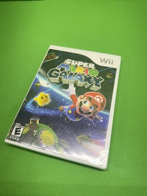 Super Mario Galaxy (Nintendo Wii, 2007) (2 small dents on the box, not broken)
