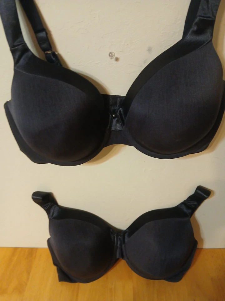 Juego de 2 sujetadores Vanity Fair 38DD negros Foto 2 de 4