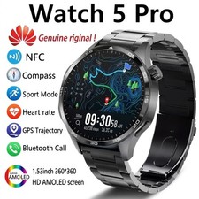Montre Connectée Homme 2026 | Écran AMOLED 360x360 | Appels Bluetooth, GPS, NFC,