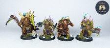 Warhammer 40k - Death Guard - Lord Felthius And His Tainted Cohort