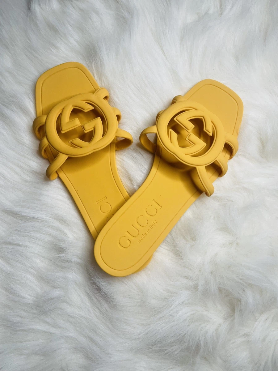 Gucci Gold Sandals for Women for sale - eBay