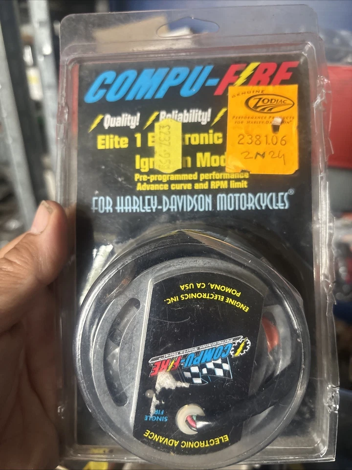 Módulo de encendido Harley Davidson Compu-Fire Elite 1 Big Twin y Sportster 70 encendido Foto 2 de 4