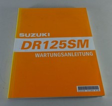 Workshop Manual Suzuki Dr 125 Sm / K9 Stand 09/2008