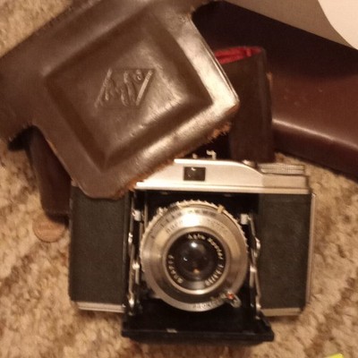 Agfa Isolette II Vintage Folding Camera Black Classic Series
