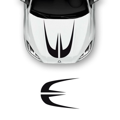 20 Aufkleber 6,5cm Schwarz Racing Streifen Modellbau Ministicker - Foto 7