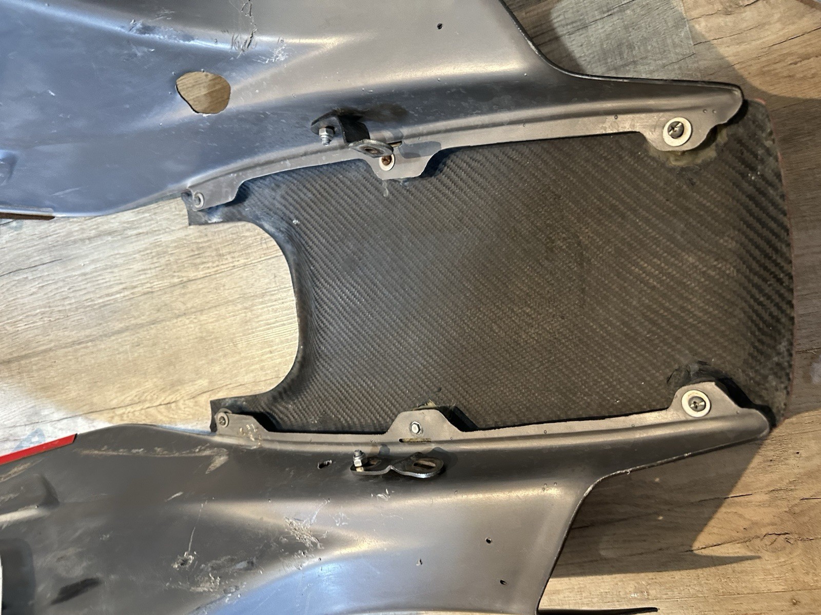 1986-1989 Honda Trx250r Plastics With Quad Tech Carbon Fiber Hood!