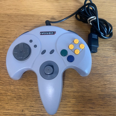 Retro Bit Nintendo 64 N64 Controller Slow Motion - Gray - Tested & Working