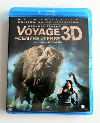 REISE ZUM MITTELPUNKT DER ERDE - 3D Blu-ray + neue Brille - Brendan Fraser