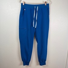 FIGS Zamora Jogger Scrub Pants Royal Blue Style 1000208 Women Size L