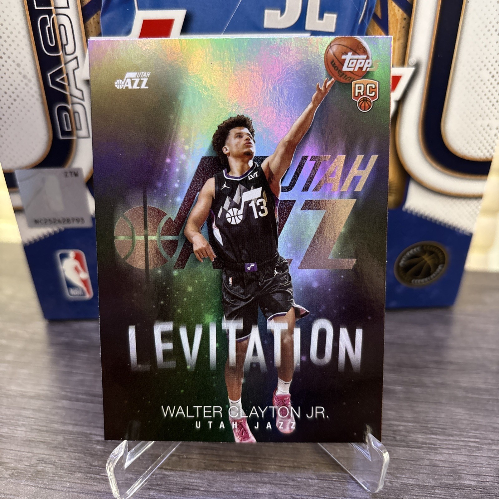 2025-26 Topps NBA Basketball Walter Clayton Jr. Levitation Rookie #L-18