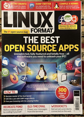 Linux Format Magazine April 2023 Issue 300 The Best Open Source Apps