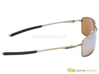 Oakley Ti Square Wire Polarized Sunglasses OO6016-01 Titanium