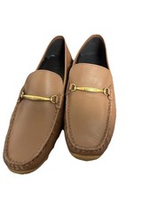 Coach Collapsible Heel Driving Loafers Sz 8D Brown Casual Office / See Photos