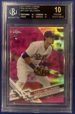 2017 Topps Chrome Cody Bellinger Pink Refractor Rookie BGS 10 Black Label Pop 1