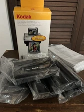 Kodak PH160 Color Cartridge & Photo Paper Kit, 6 Cartridges 160 Sheets Open Box