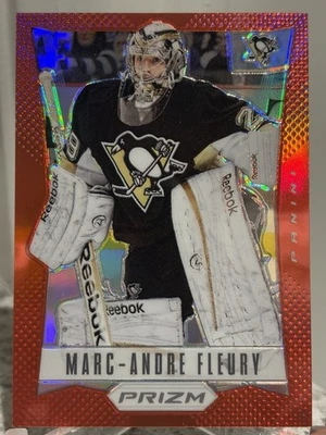 2012-13 Panini Prizm - Rookie Anthology - Red PRIZM (/50) - Marc-Andre Fleury - Image 1 of 4