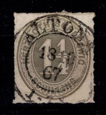 Schleswig-Holstein 18 c gestempelt tiefst gepr&uuml;ft Jakubek BPP #DEJ71