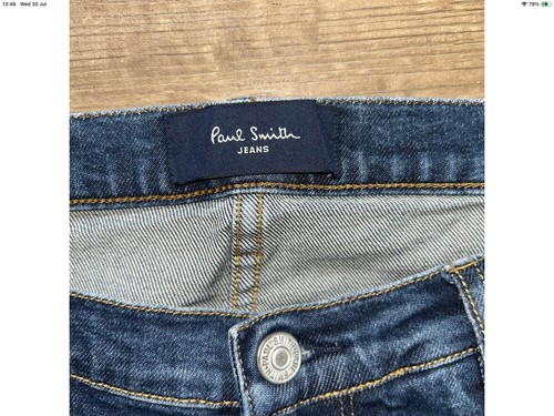 Paul Smith Men's Jeans 34 Waist, 32 Leg - Picture 6 of 10