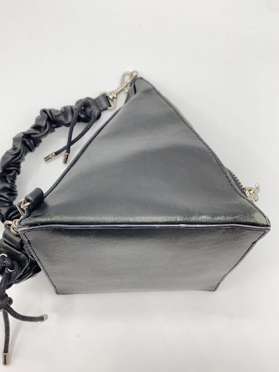 AMERI Pyramid Chain Handbag, Black, Solid Color - image 8